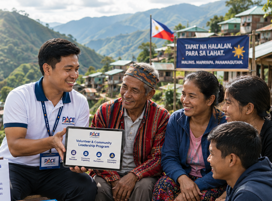 Clean election volunteer program in remote communities